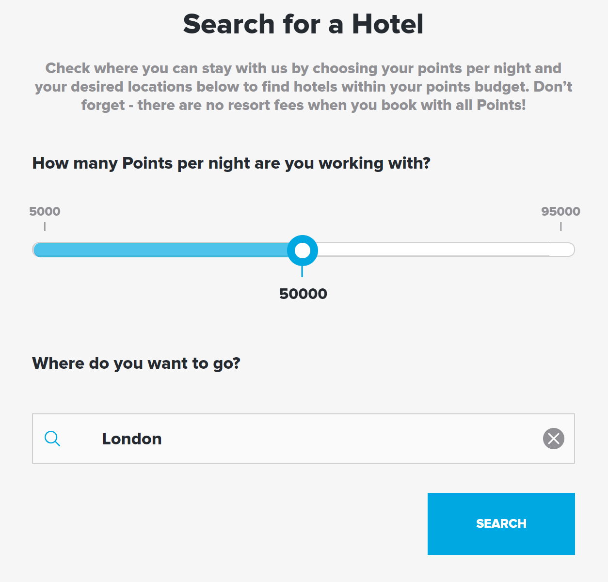 Hilton Honors' Point Calculator Points Uncovered