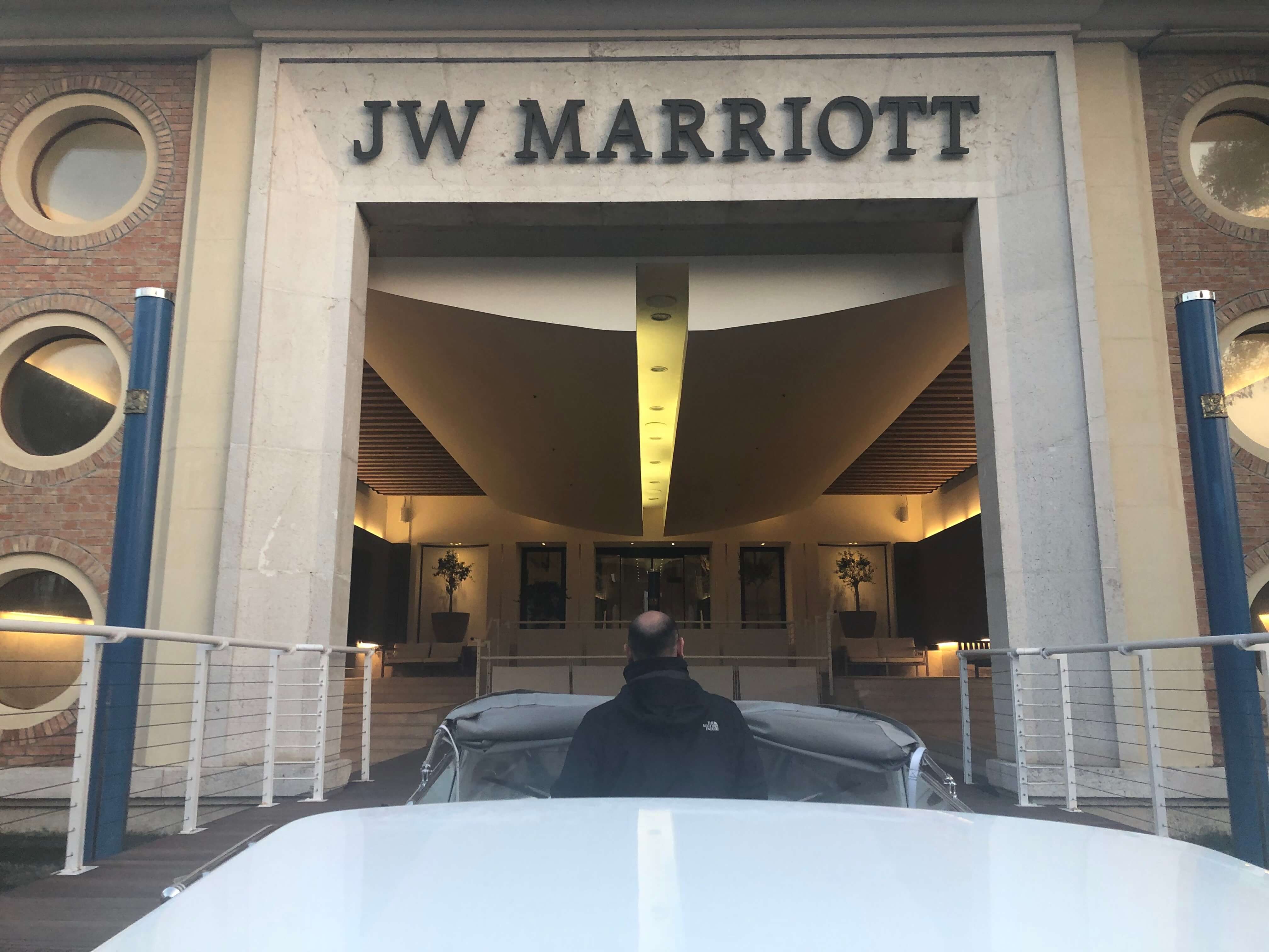 JW Marriott Venice Private Taxi Entrance