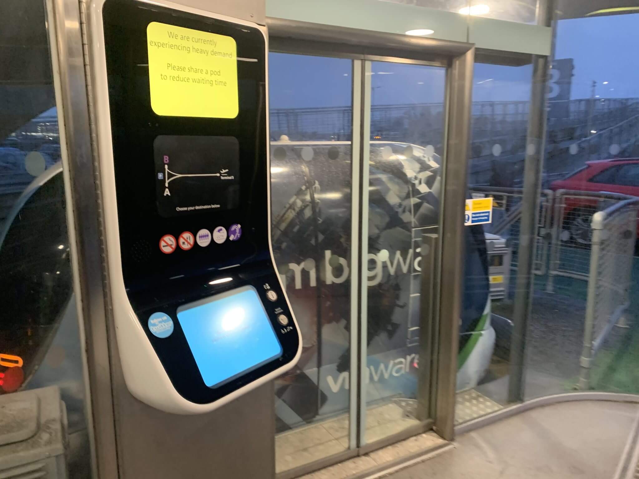 Thistle Heathrow T5 (and driverless Pods to T5) Points Uncovered
