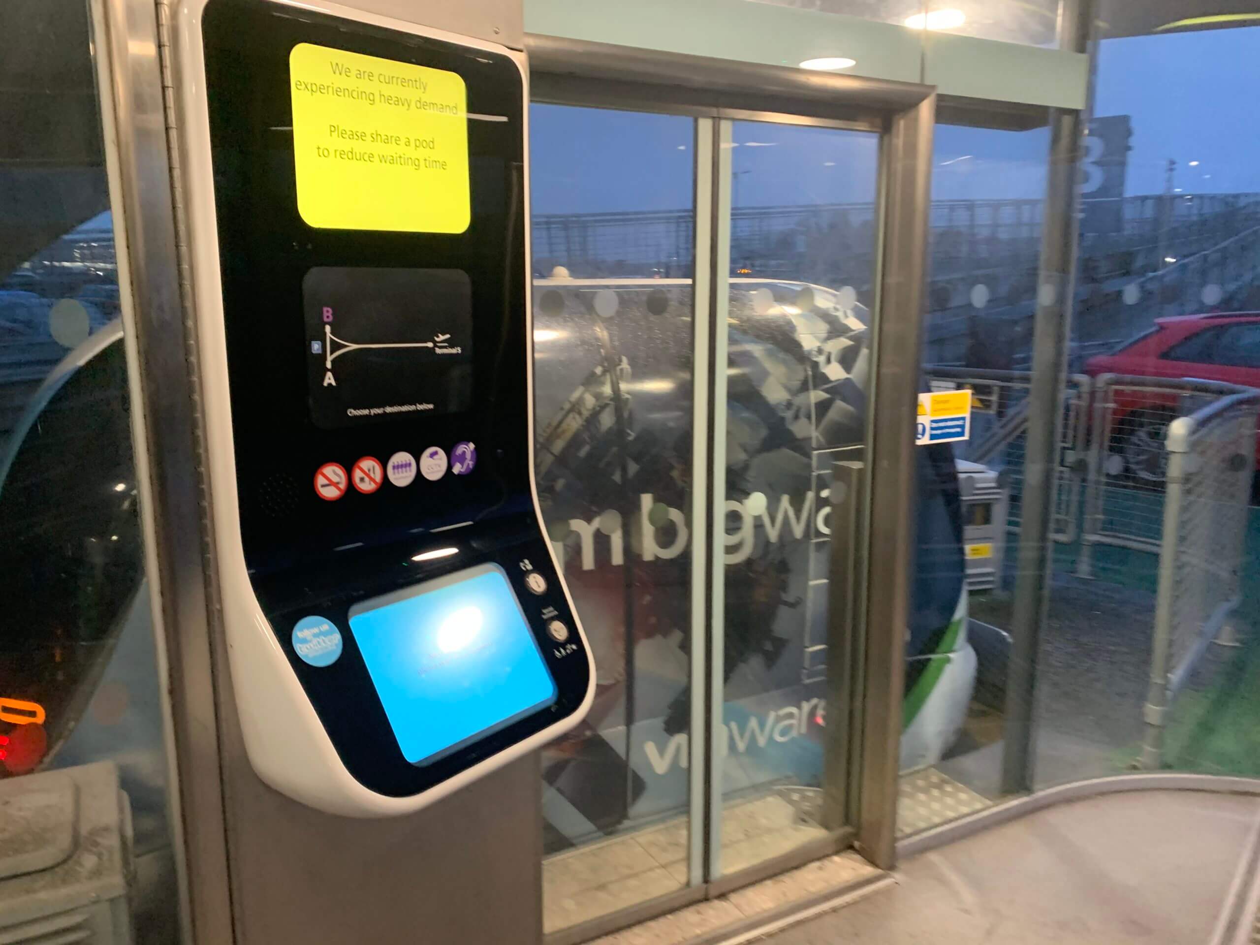 Thistle Heathrow T5 (and driverless Pods to T5) Points Uncovered
