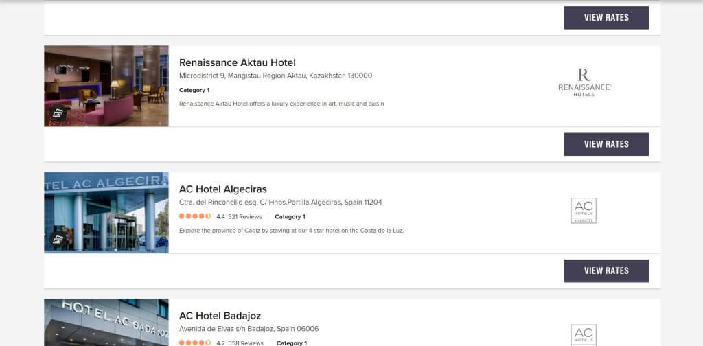 Marriott Hotels By Points Cost - Hotel Directory 4
