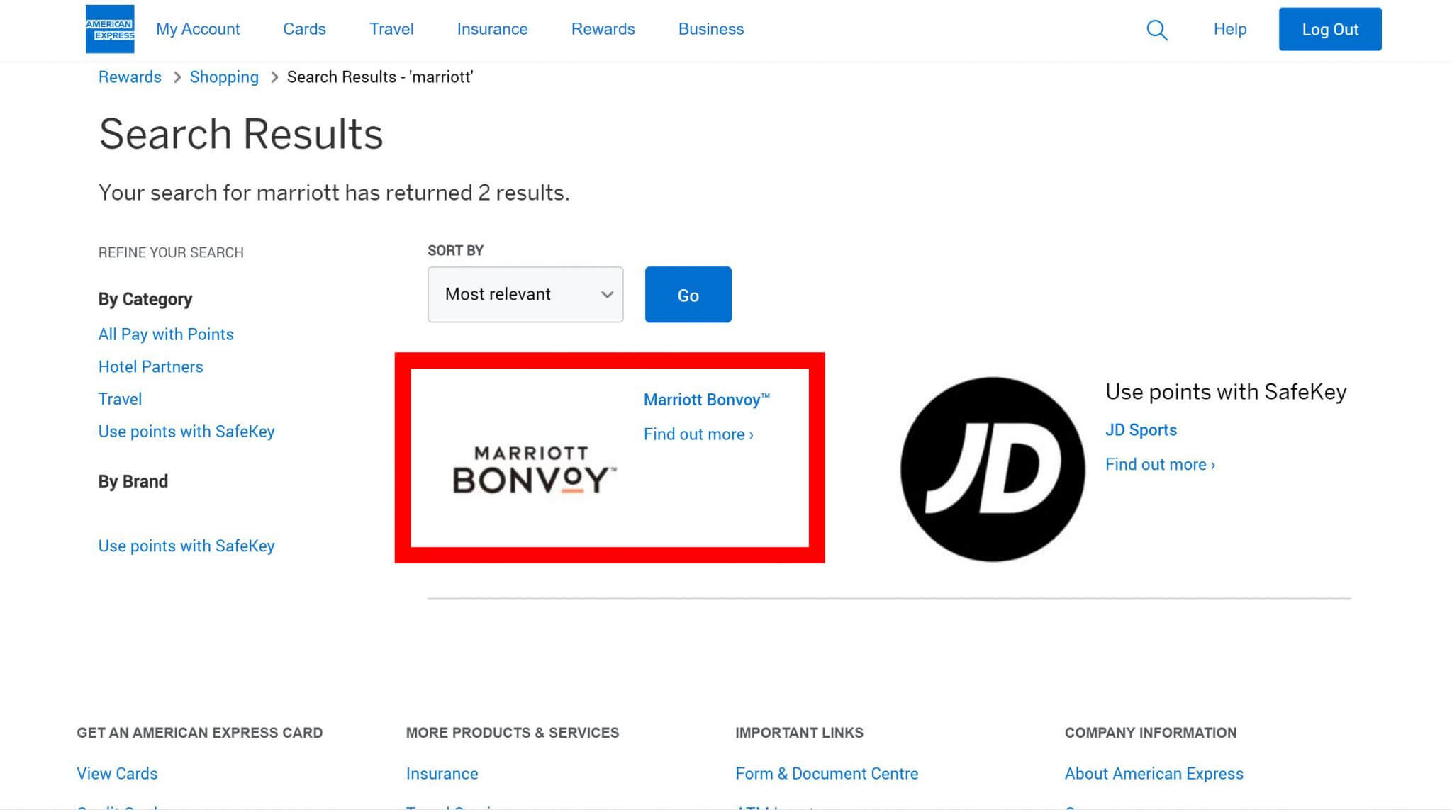 Amex Points To Marriott Ratio