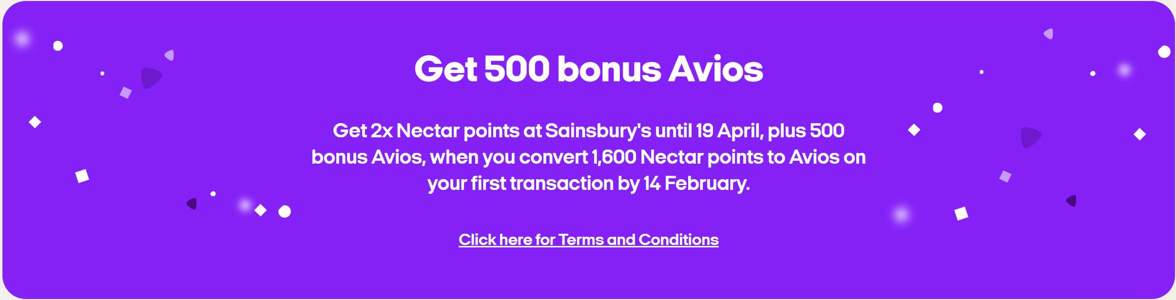Take Advantage of the Nectar to Avios Bonus Points Uncovered