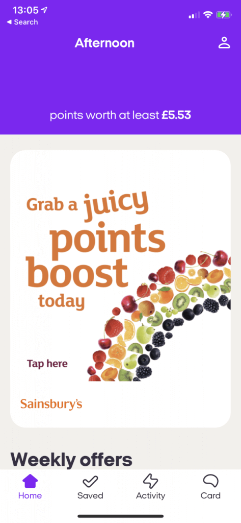 Free Nectar Points - 1