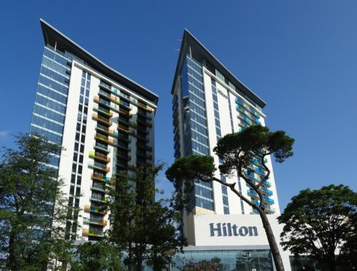 How do I book Hilton with Tesco vouchers