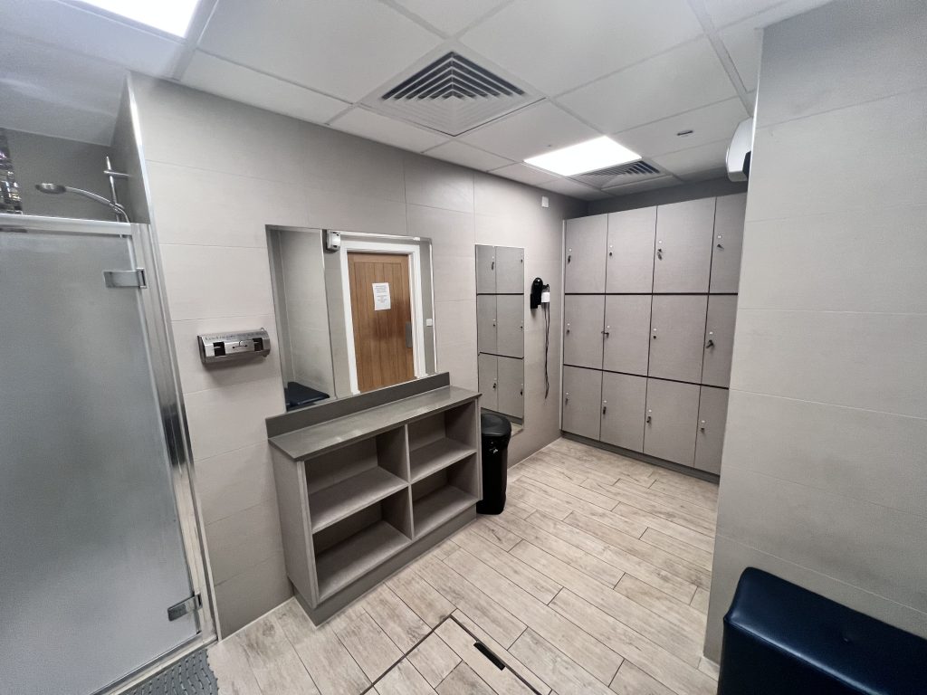Orsett Hall Spa Changing Rooms