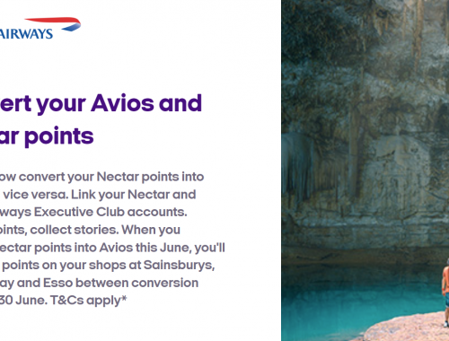 Earn Double Nectar Points In June When You Convert To Avios